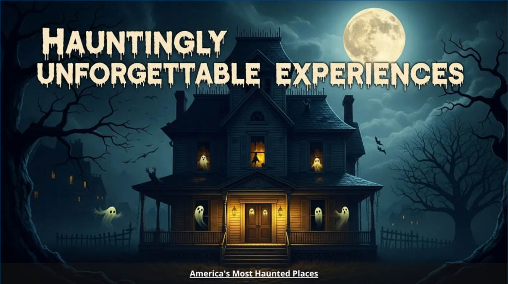 Best American haunted road trip stops