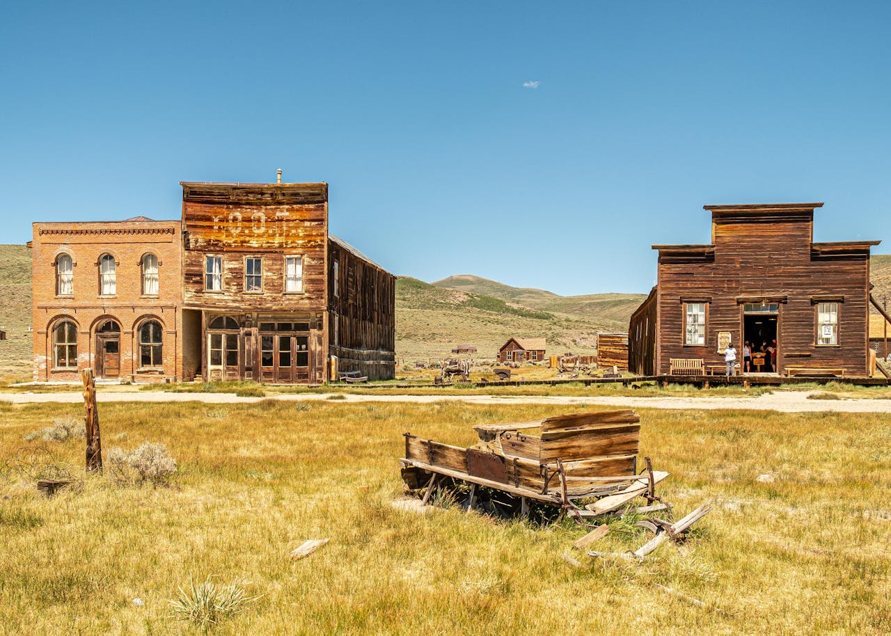 Explore the rustic charm of Bodie, a ghost town in California's high desert.