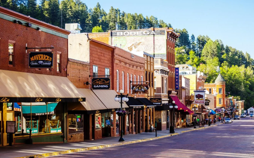 Deadwood, South Dakota is renowned for its 1876 Wild West history and a great small town to experience this Labor Day weekend 