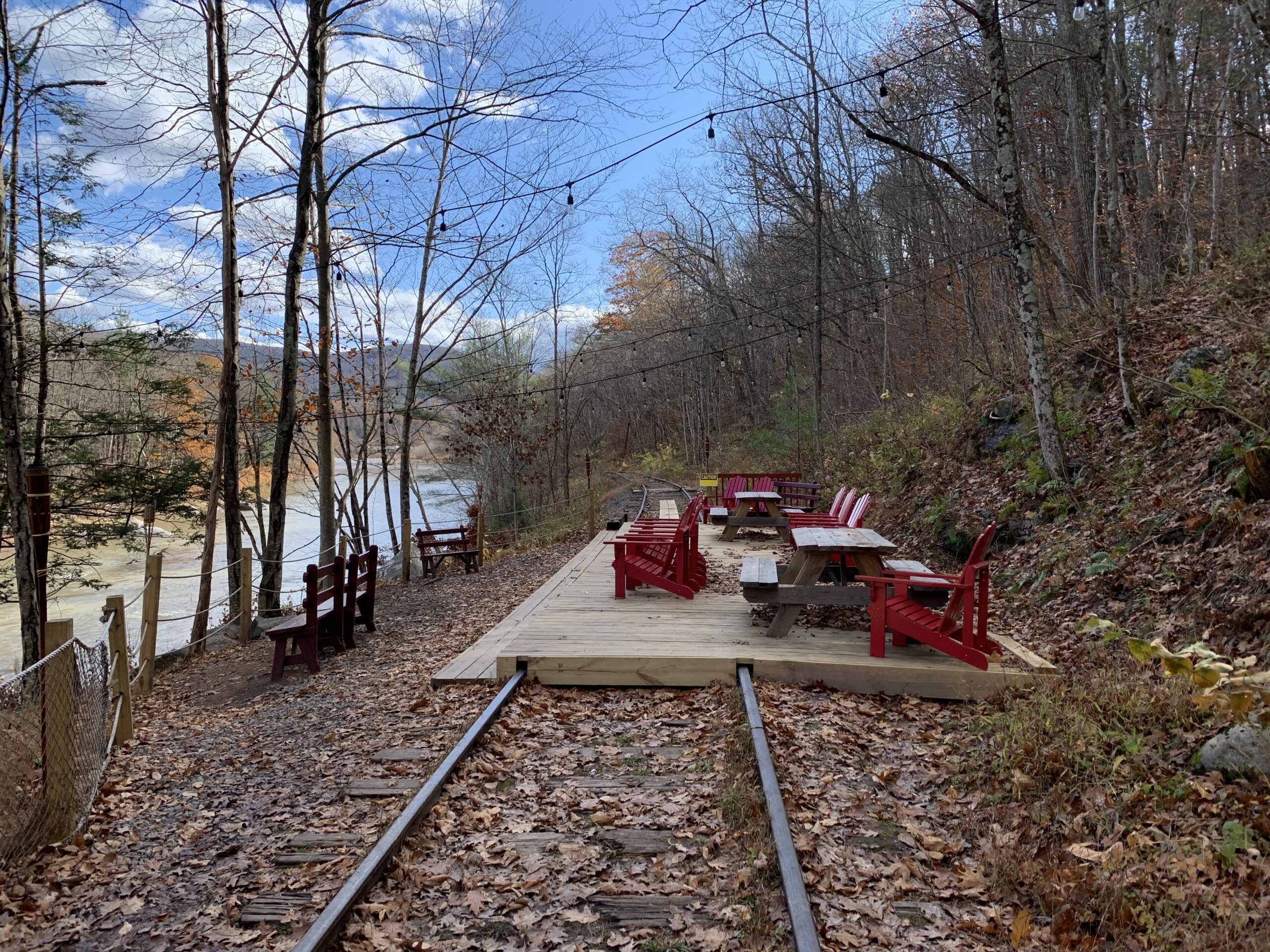 first rail-bike tour