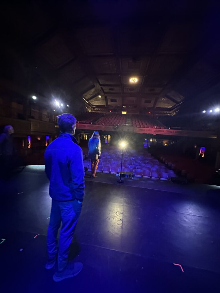 Tarrytown Music Hall stage