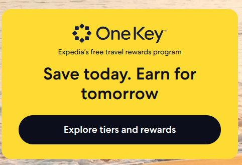 Expedia’s free travel rewards program