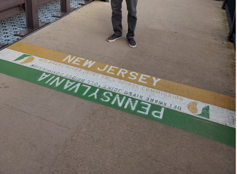 stand on two states at same time