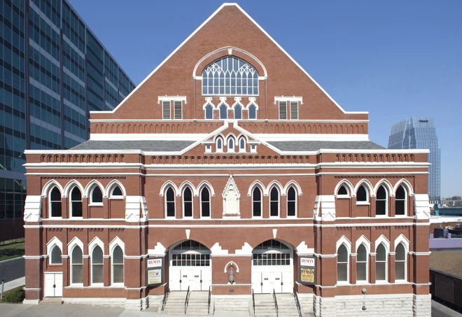 The Ryman Auditorium is considered one of the famous US entertainment venues