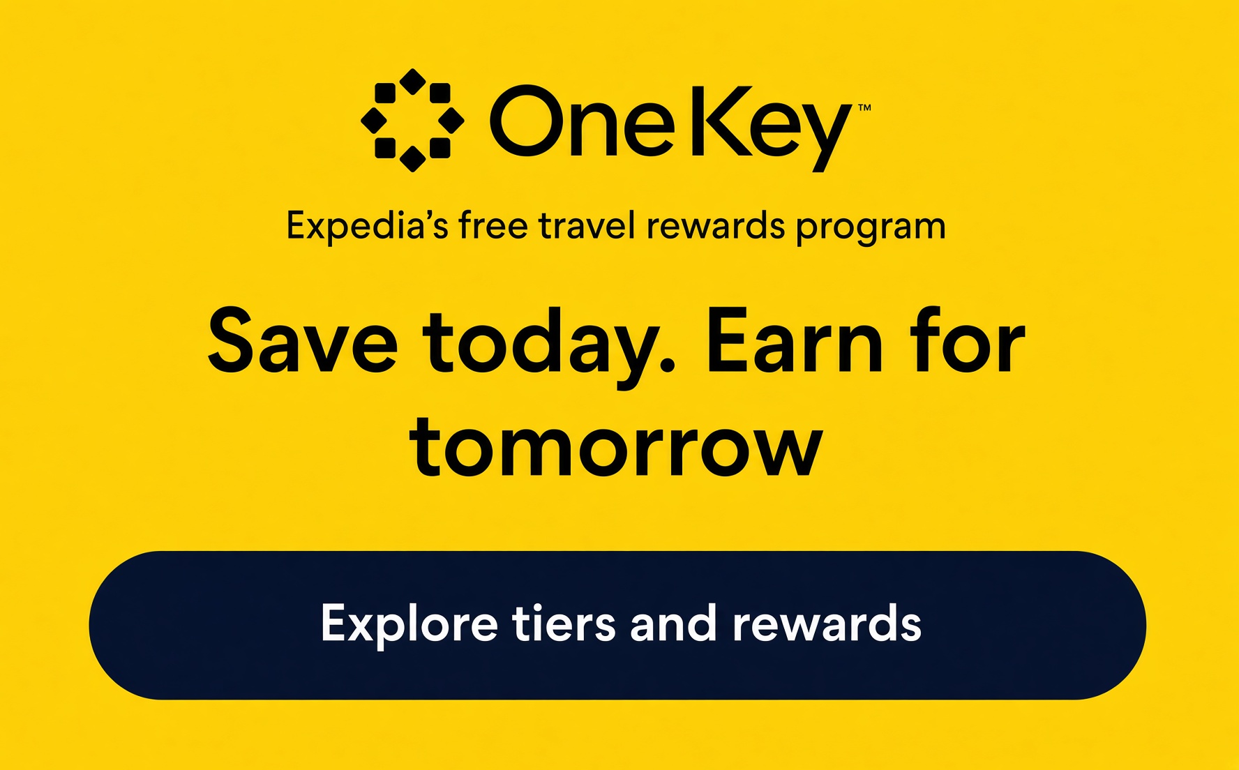 Expedia Free travel rewards program