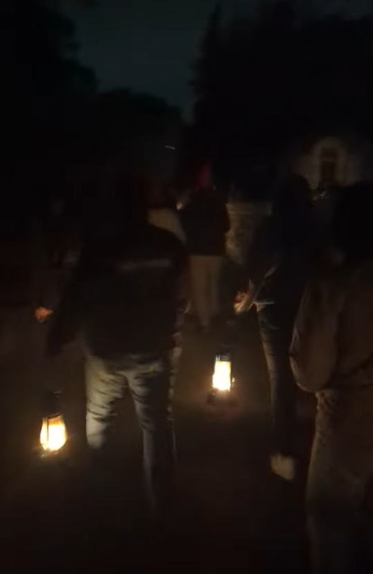 ghost walking lantern tour