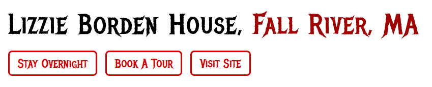 Lizzie Borden tours