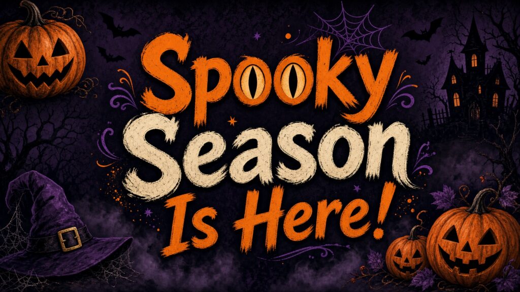 spooky season events
